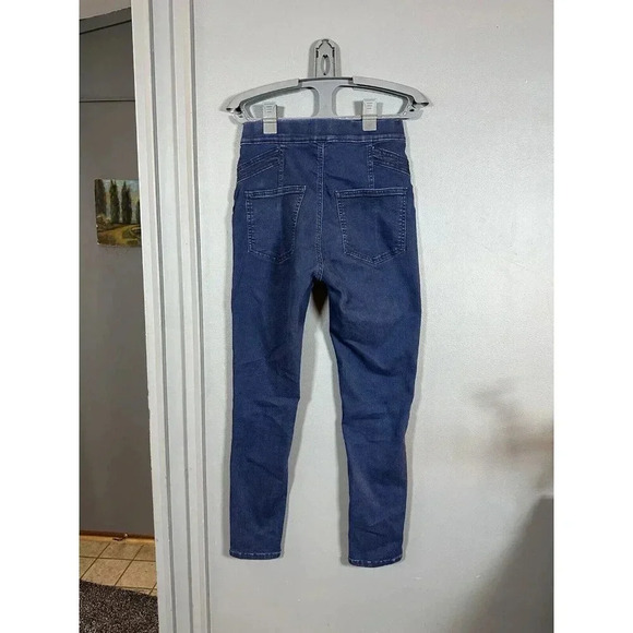 We the Free Women's Blue Denim Jeans Size 27 Feel Alright Skinny Stretch‎ Dark - Picture 3 of 10
